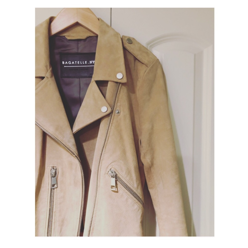 Bagatelle.NYC Genuine Leather Moto Jacket